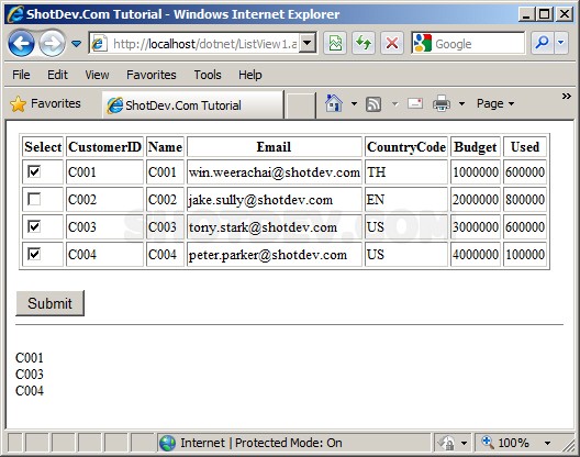ASP.NET(vb.net) & ListView - Microsoft Access (.mdb) - System.Data.OleDb
