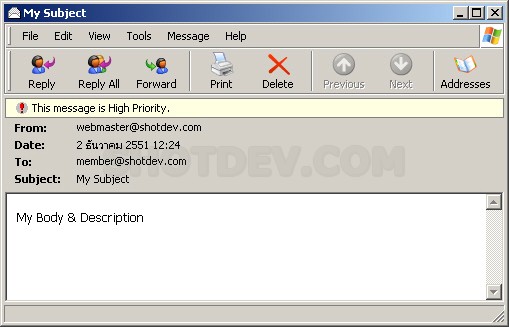 ASP.NET(vb.net) & Send Email Set Priority