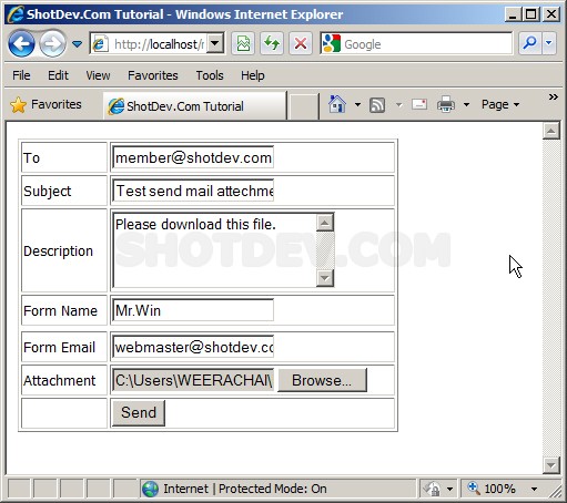 PHP Send Mail (Upload Form & Attachment File)