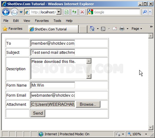 image upload form. How to use PHP & Send Email Upload Form & Attachment File