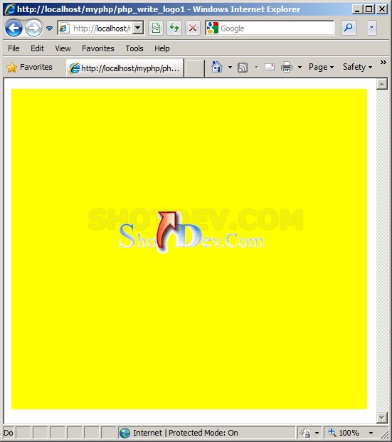 PHP & Write Logo/CopyRight to image (Watermark)